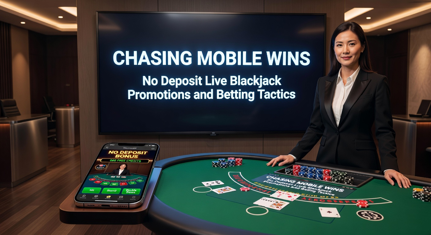 Close-up of a dealer's hand revealing an ace and ten in live blackjack on a mobile screen, with betting options highlighted and bonus meter visible
