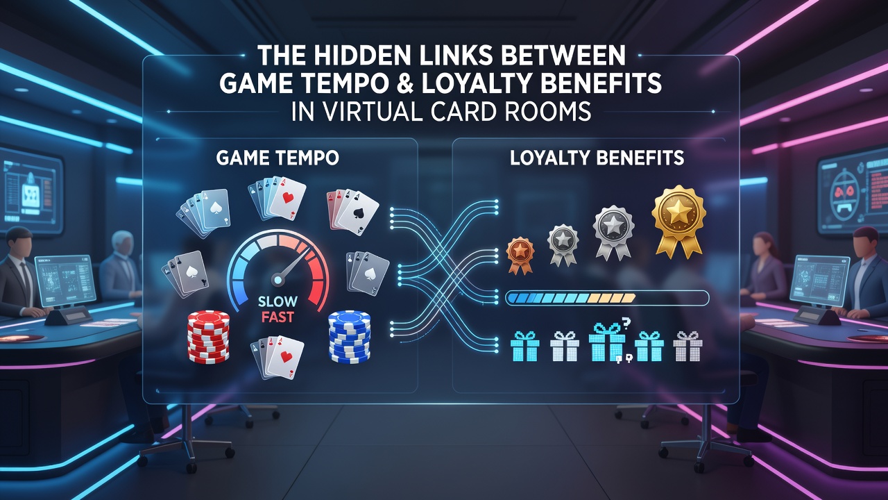 Chart displaying correlations between game tempo levels and loyalty tier progression in virtual card rooms